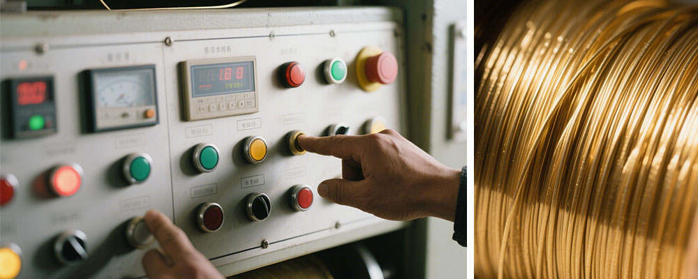 黃銅切割線拉絲機(jī)-1